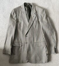 St Michael M&S Vintage Tweed Dogtooth Check Jacket Blazer 100% Wool Size UK40