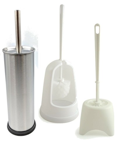White silver toilet - white, and