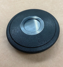 CLASSIC CAR STEERING WHEEL BOSS HORN PUSH CENTRE 82mm WRINKLE FINISH NEW-MINI MG