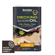 Barrettine Decking Oil - 2.5L & 5L -All Colours- Nourishes & Protects - Free P&P