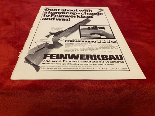 Pgun7 advert 11x8 feinwerkbau - pgun7,