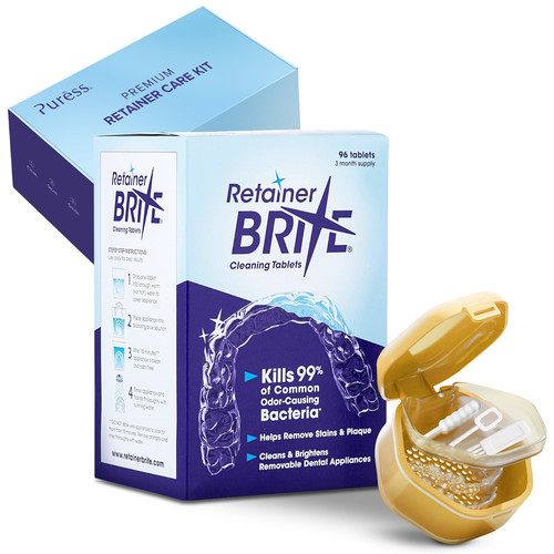 Retainer brite cleaning - brite,