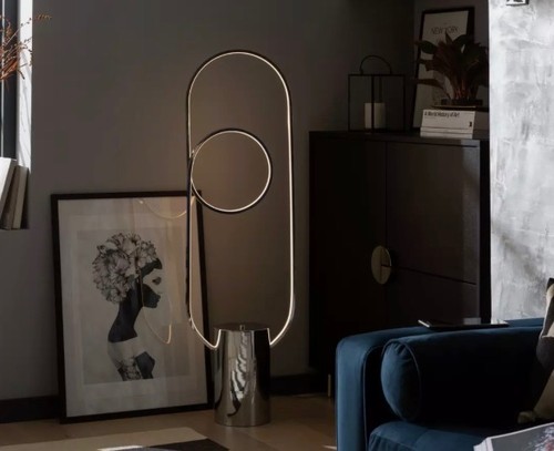 Habitat pill led floor lamp - led,