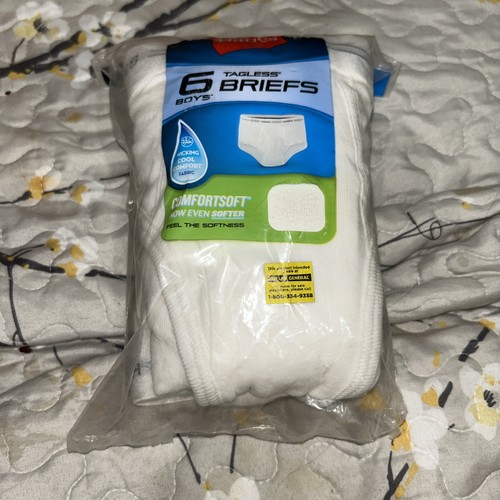 Hanes boys briefs white - hanes,