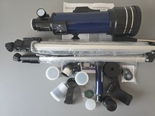 Astronomical Refracting Telescope (70400) 400mm 70mm Aperture with Travel Bag 