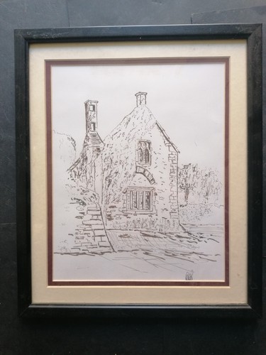 Vintage watercolour pen - &,