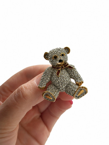 Swarovski crystal teddy - swarovski, bear