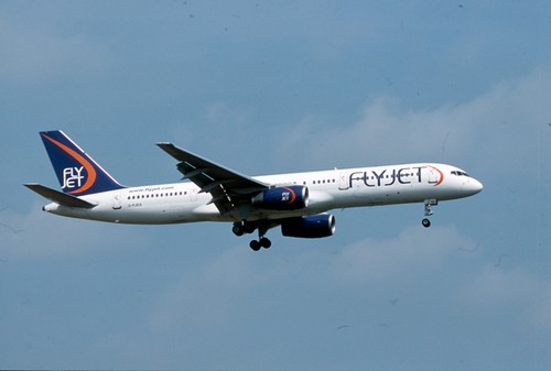 Flyjet boeing 757 fjea - flyjet,,