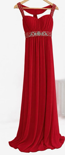 Ever pretty red - red, v-neck