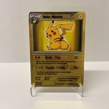 Thicc Pikachu HP100 Gold Metal