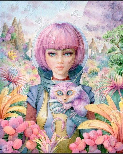 Diamond art club - art, 'close