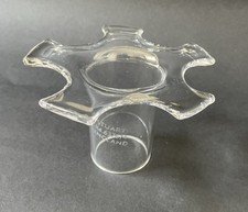Flower arranging glass frog