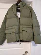 REISS PUFFER JACKET HEAVYWEIGHT GREEN $545  Msrp