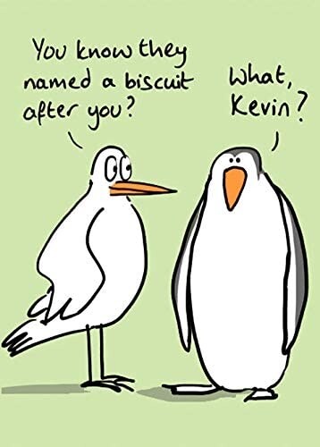 Funny penguin biscuit kevin - funny,
