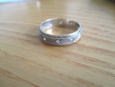 VINTAGE SILVER AND  9CT.GOLD