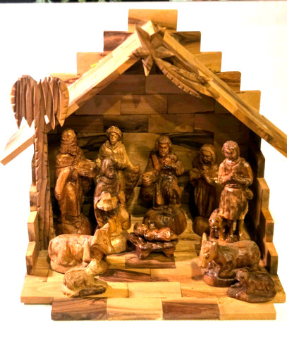 Large hand carved - hand,
