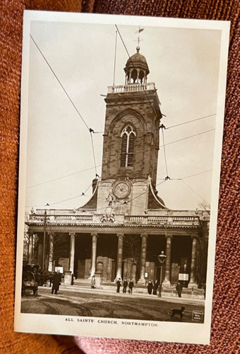 Antique postcard northampton - antique,