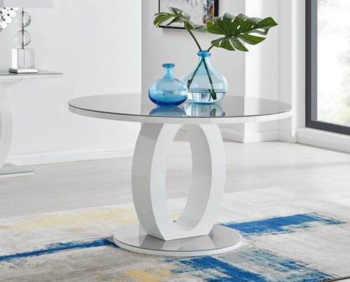 Giovani round grey - round,