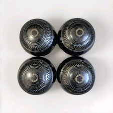 Vintage Tyrolite Taylor Rolph Lawn Bowls Size 5 Bias 3 in Set Of Four 