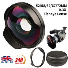 52/58/62/67/72MM 0.3X Ultra