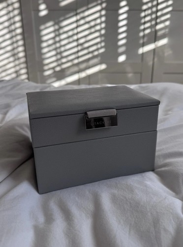 Stackers grey faux leather - stackers,