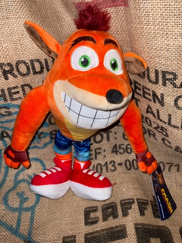 Crash bandicoot plush - bandicoot, 12.5"