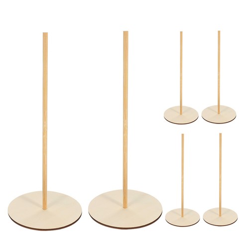 Reusable wooden donut stand - reusable,