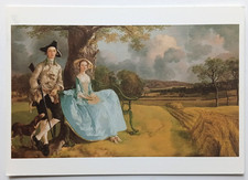 Thomas Gainsborough Mr and Mrs Andrews Art Postcard - unused