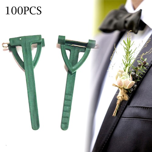 100pcs corsage buttonhole - 100pcs,