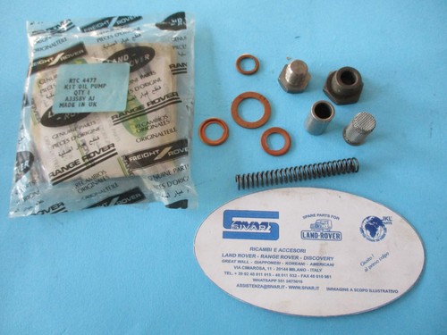 Oil pump revision kit - pump, land