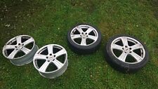 235 40 18 tyres x2, 4 x zcv 19.5" low profile alloy wheels.
