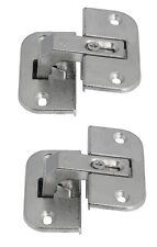Pair Pie Cut Corner Hinges