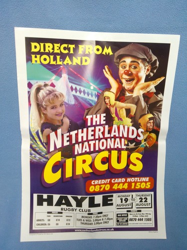 Circus poster netherlands - circus,