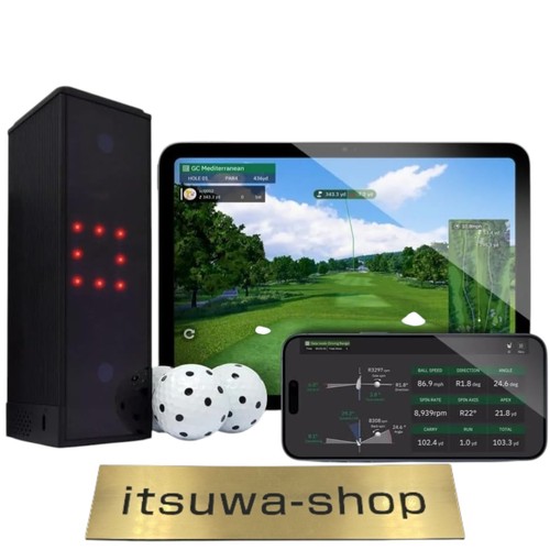 Square golf simulator - square,