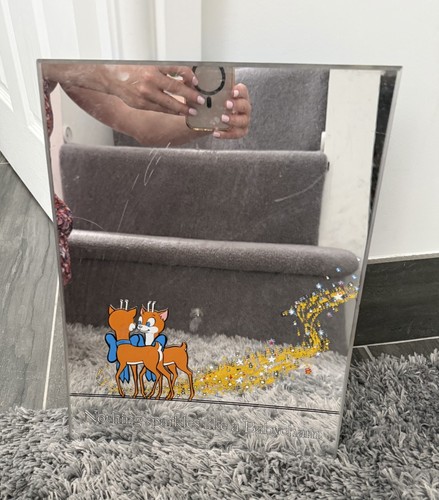 Babycham mirror signage - babycham, mirror/signage