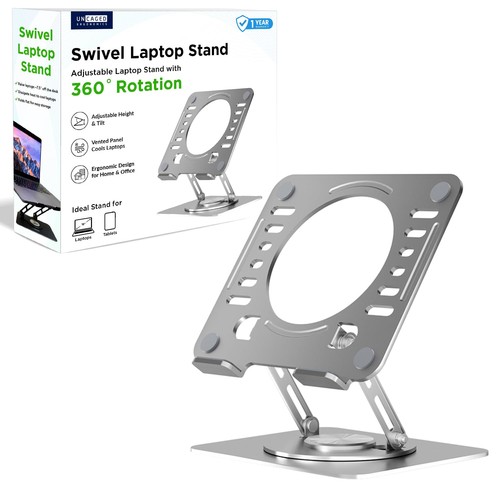 Adjustable swivel laptop stand - adjustable,
