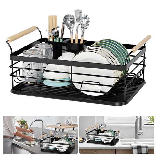Dish drainer rack kitchen sink - dish,