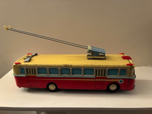 Trolley bus 705 chinese - trolley, tin