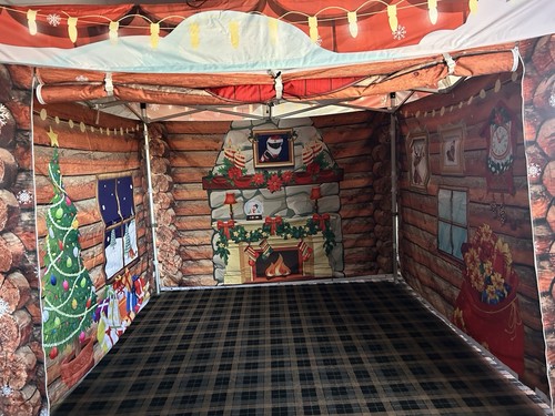 Gala tent santas grotto - -,