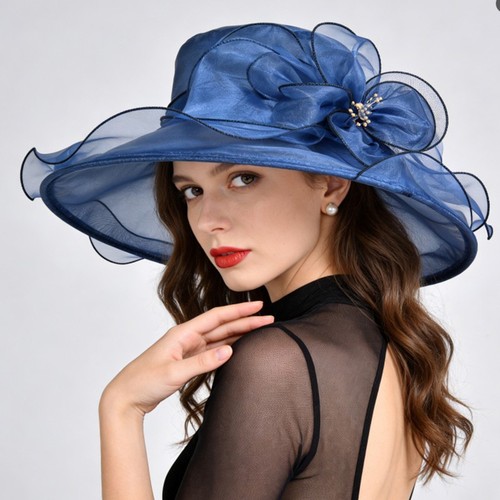 Elegant women organza flower - elegant,