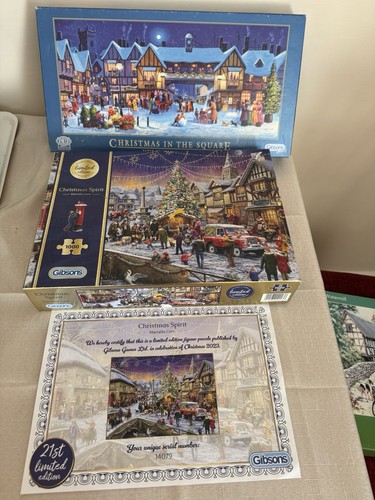Gibsons christmas jigsaws - 2,