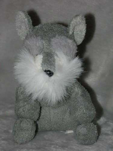 Russ scuffy grey puppy dog - scuffy,