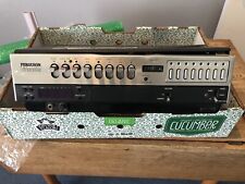 Ferguson Videostar Deluxe 3V22 VHS VCR Piano Key Top Loader Powers On PARTS ONLY