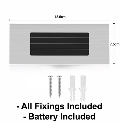 Solar light house signs - solar, door