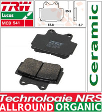 2 Plaquettes frein Arrière