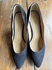Emilio Luca Black Court Heeled