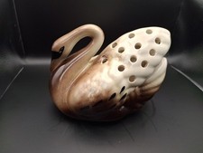 Vintage Swan Flower Vase /