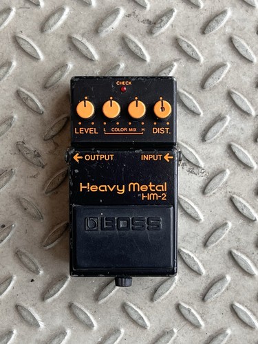 Boss metal distortion - boss, hm-2