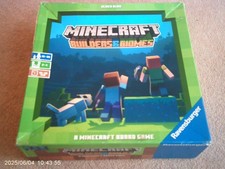Minecraft Ravensburger Builders & Biomes Board Game Strategic Interactive Party