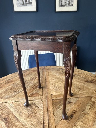 Vintage mahogany side - mahogany, table